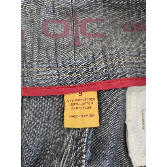 One Community Jeans Wide Leg Denim Pants Womens Size 9 Jeans - Picture 9 of 10